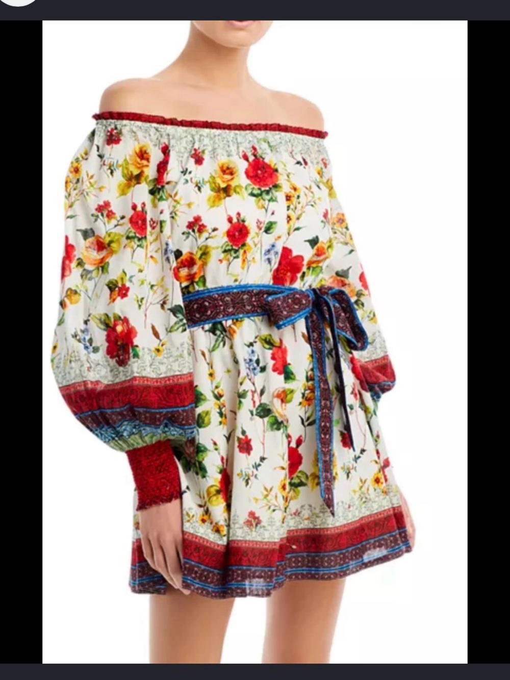 NWOT Alice and olvia floral dress - Picture 7 of 8